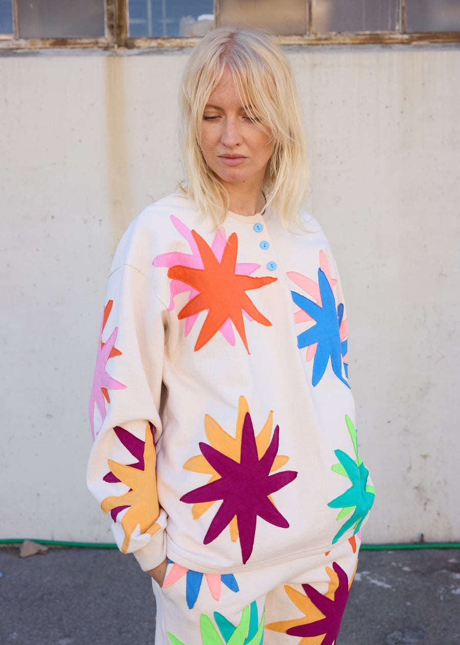 All Star Appliqué Sweatshirt