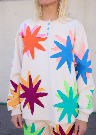 All Star Appliqué Sweatshirt