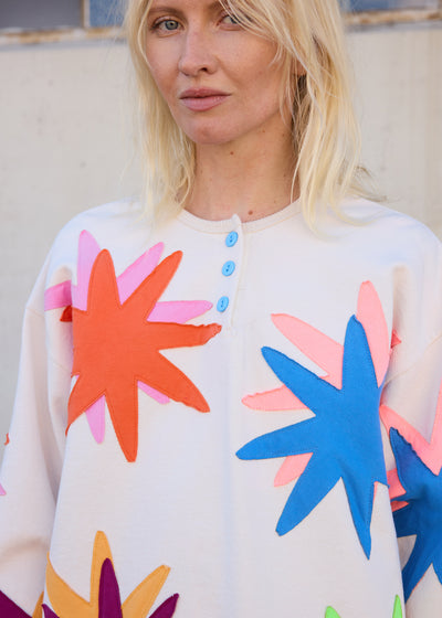 All Star Appliqué Sweatshirt