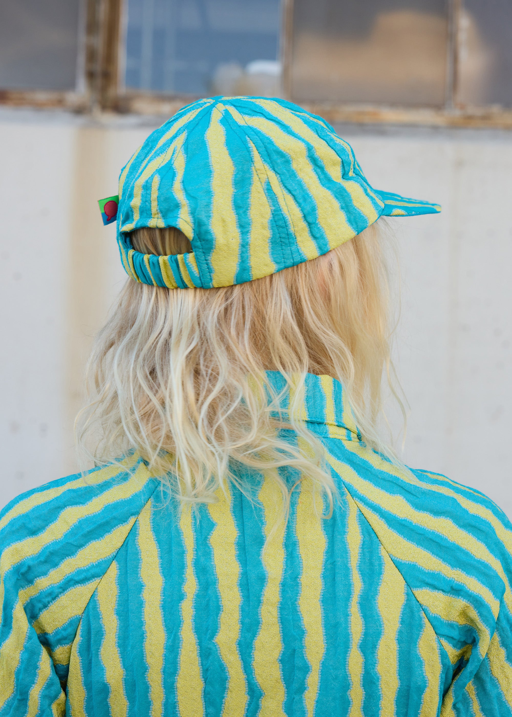 Wiggle Baseball Hat- Blue/Yellow