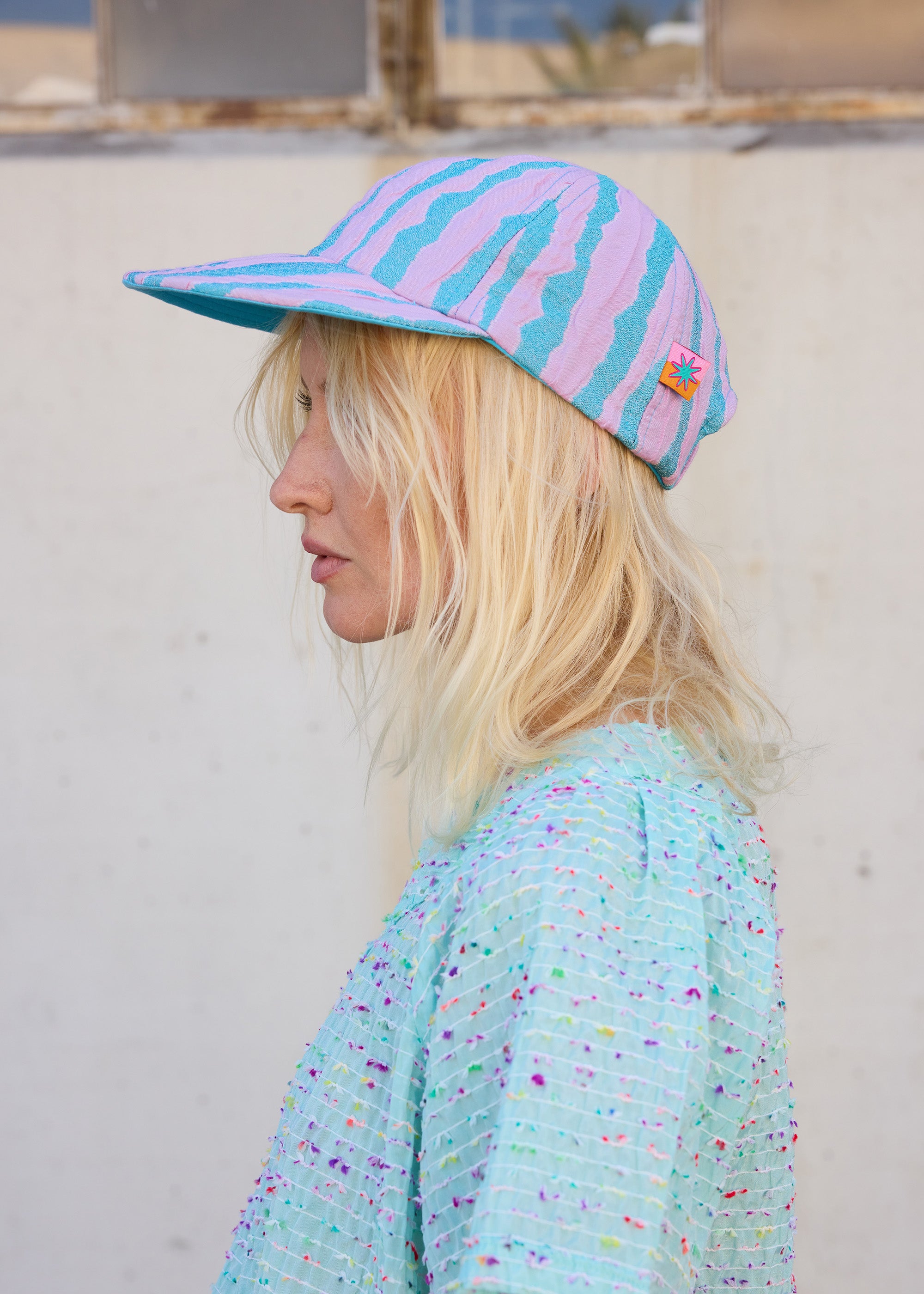 Wiggle Baseball Hat- Purple/Blue