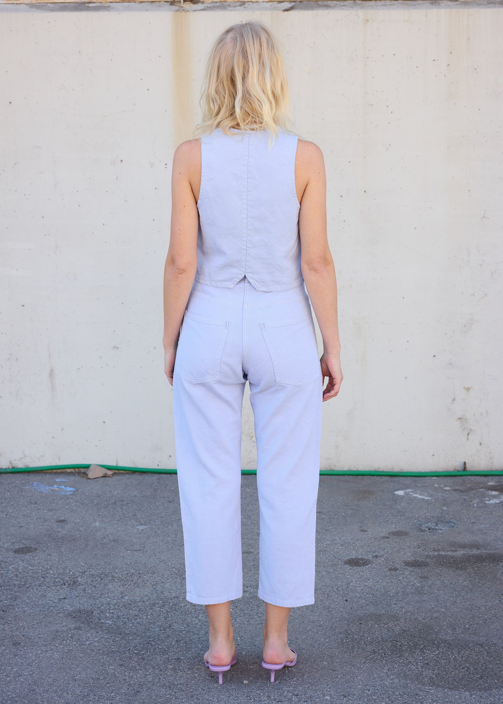 Painted Palm Denim Jeans