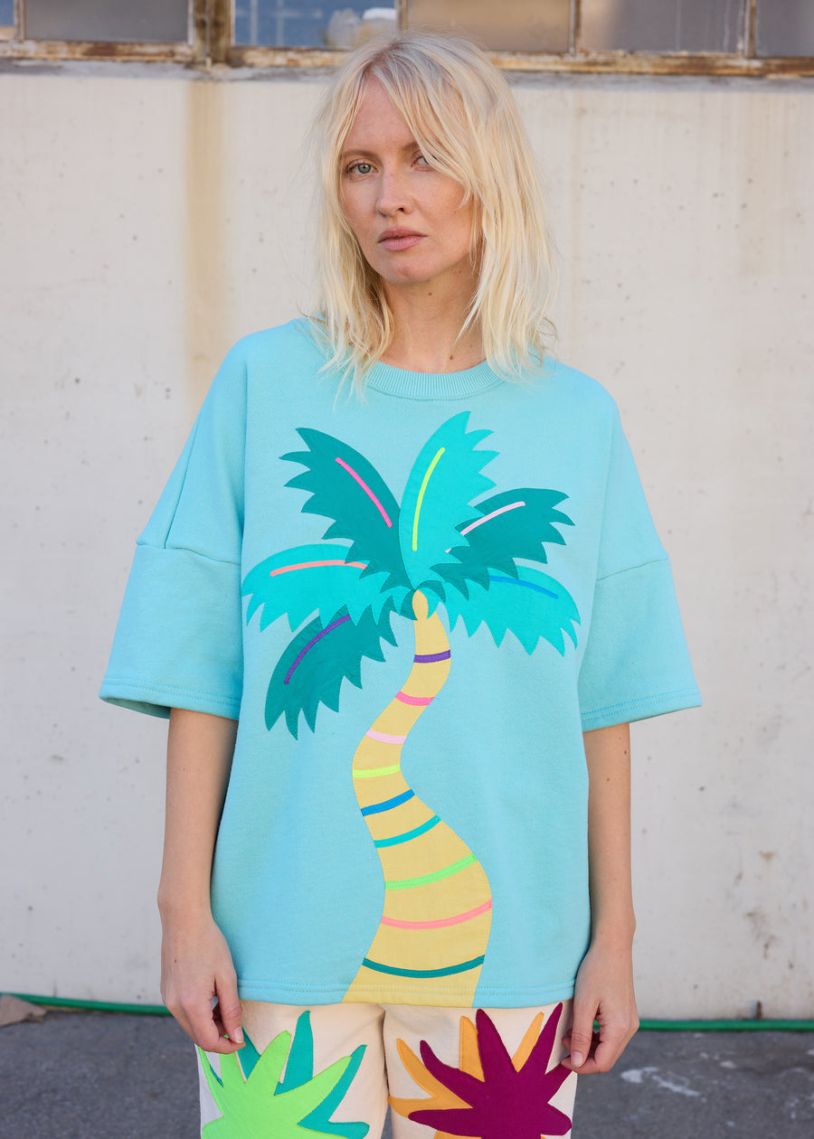 Palm Oasis Appliqué Tee
