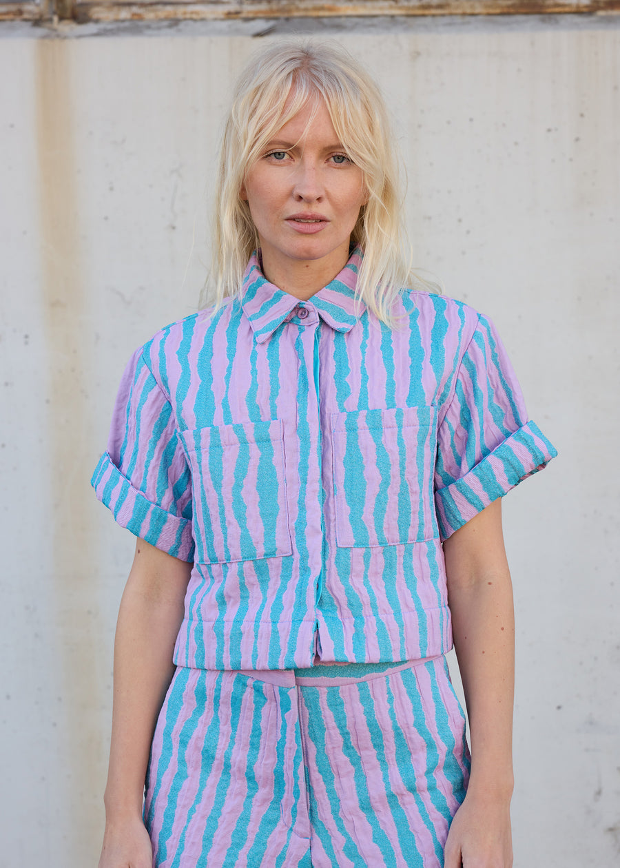 Remy Top- Purple/Blue