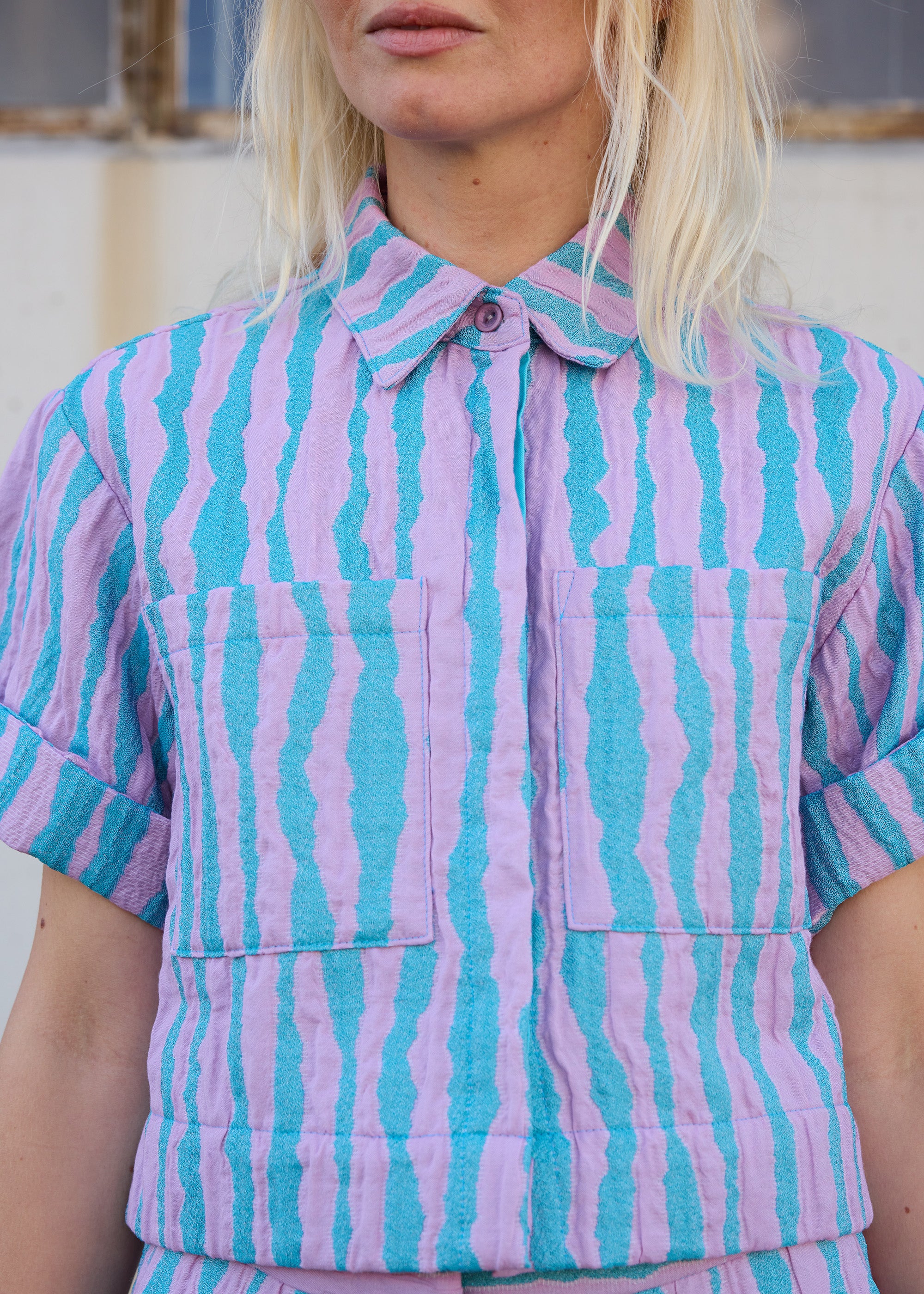 Remy Top- Purple/Blue