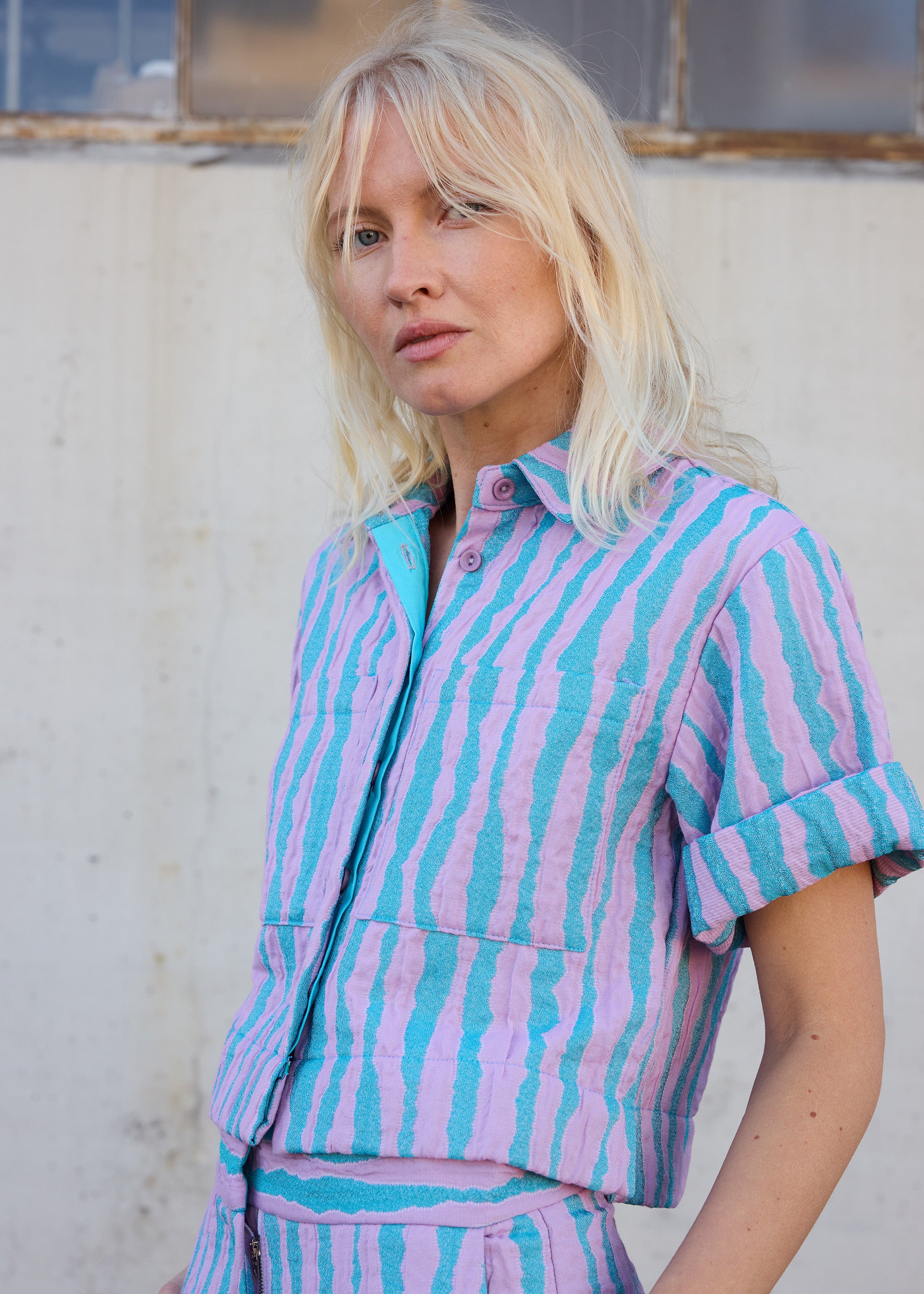 Remy Top- Purple/Blue