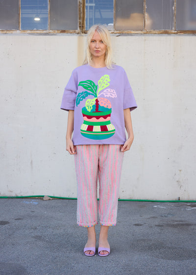 Thriving Plant Appliqué Tee