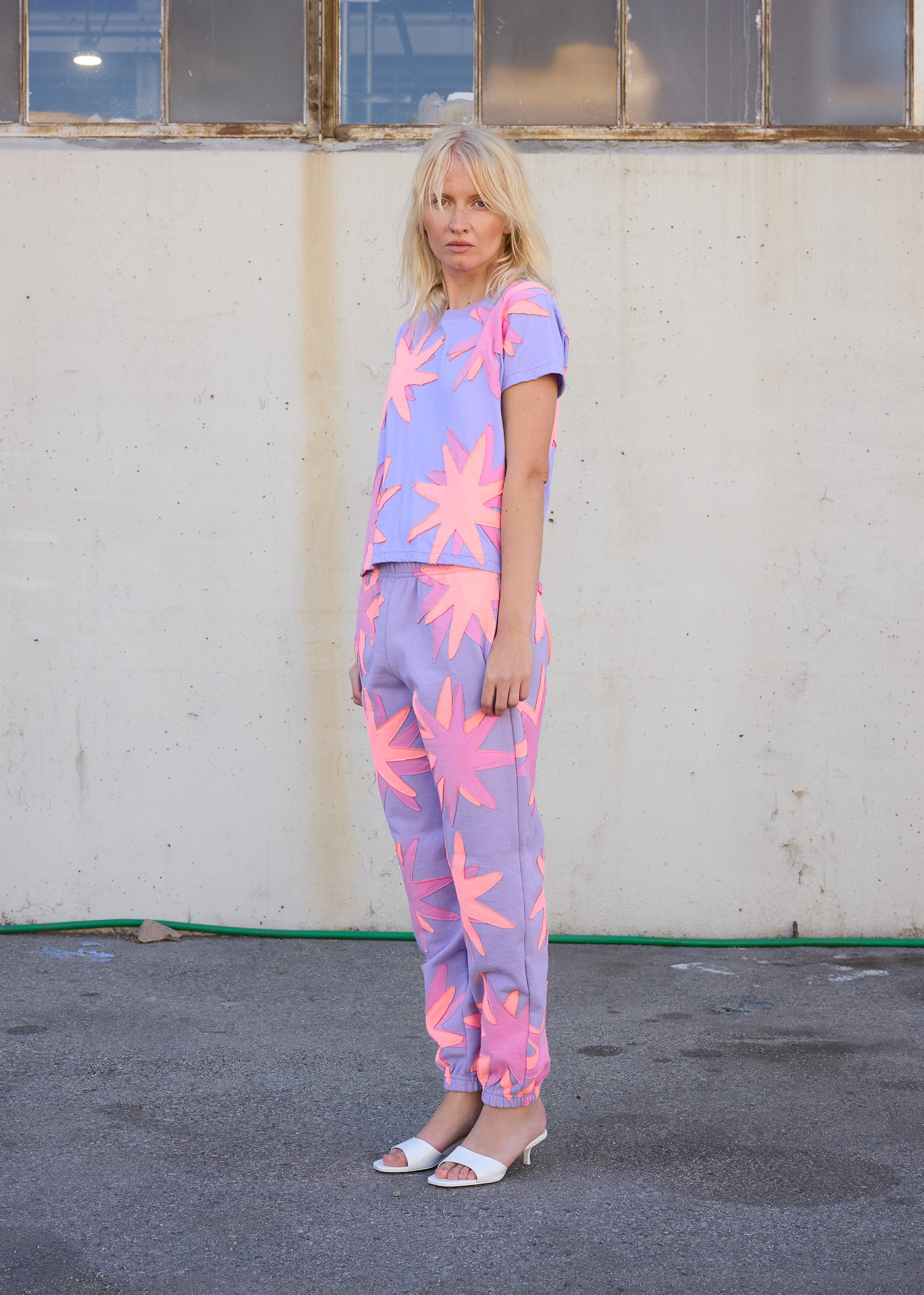 Twinkle Star Appliqué Sweatpants